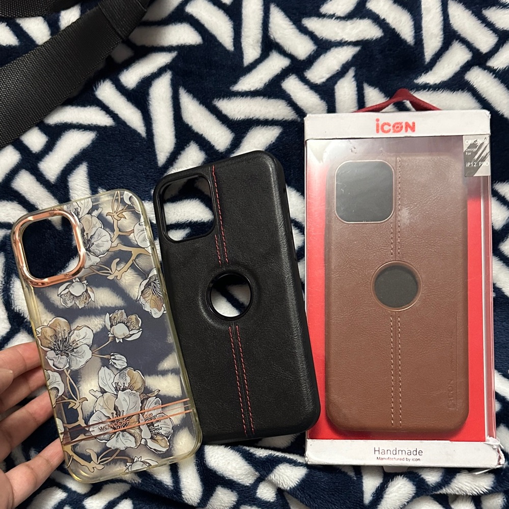 iPhone 12 Pro phone case 3 pack